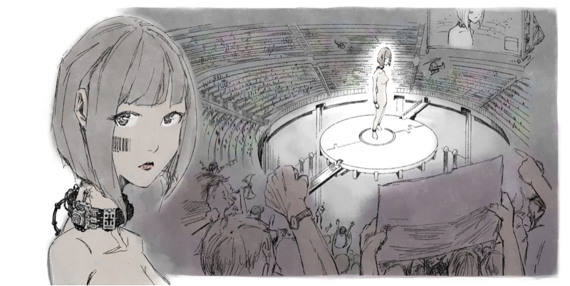 賴則宇 - 人景故事插畫