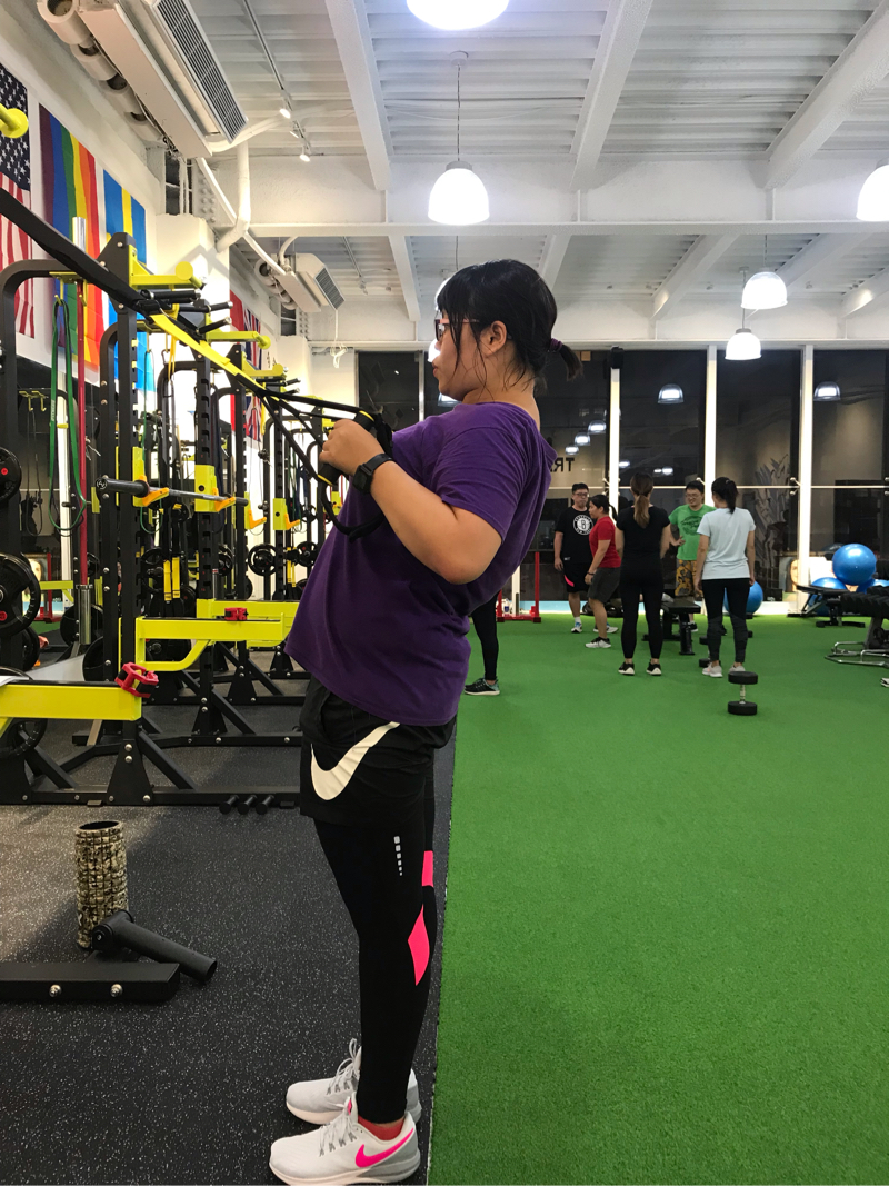 FreeLife studio - TRX划船 FreeLife studio - TRX划船