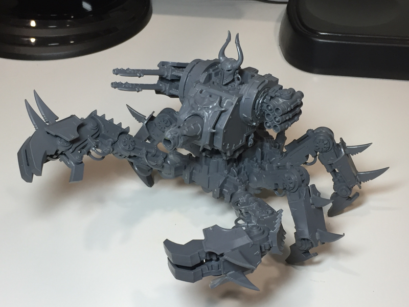 Tenth Sky 執行者 - 模型製作過程照片。