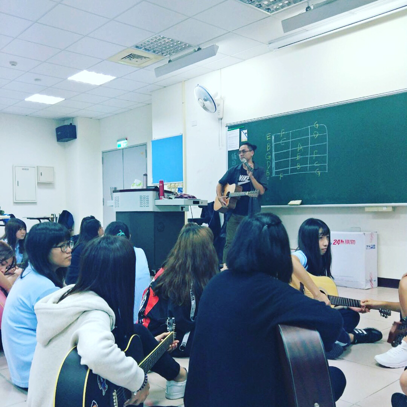 吳學穎 - 馬偕吉他社團課