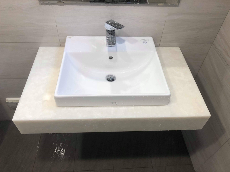 和輝水電 - 面盆安裝