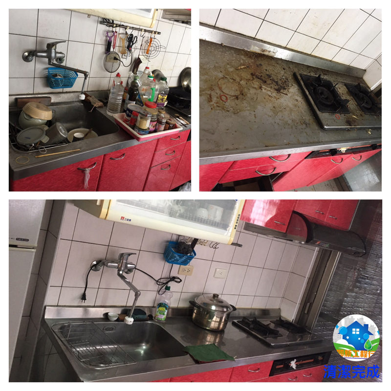 旺家如新工程行 - 廚房清潔前後,完成✅ 旺家如新工程行 - 廚房清潔前後,完成✅