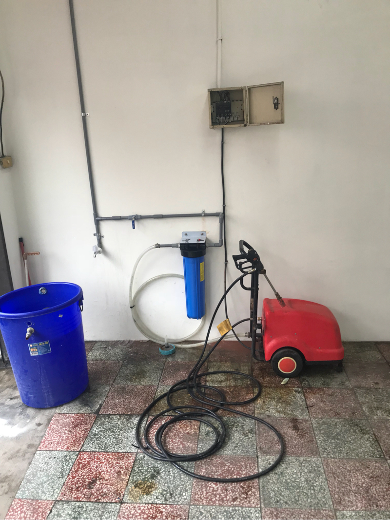 旭盛水電工程 - 濾水器安裝
