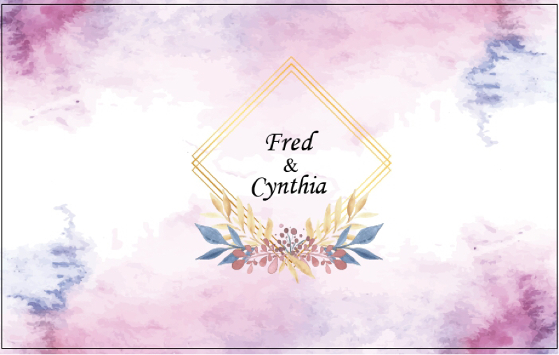 巧遇設計個人工作坊 - 婚禮背板