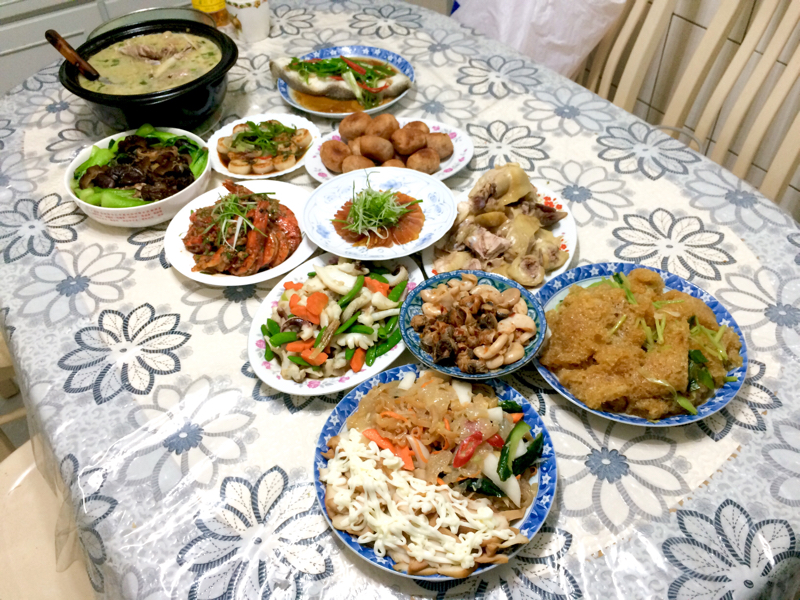 Eason  - 2019年2月新春年菜12道