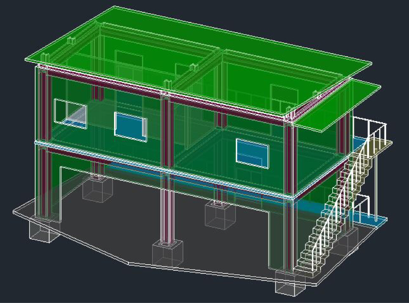 寶迪工作室 - 屏東縣自宅二層鐵皮屋新建工程
