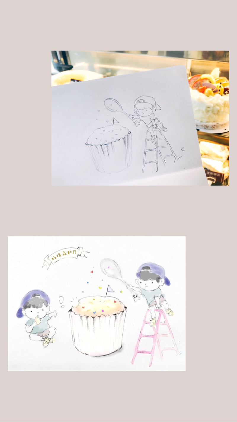 AMBER WOOL - 包裝設計/草圖-完成