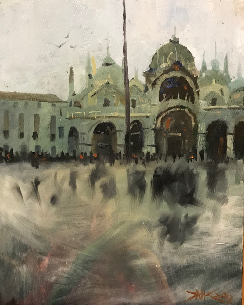 吳浩民 - 風景油畫