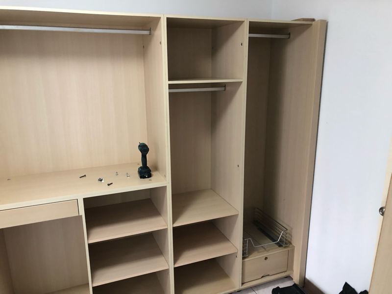 佳鑫工作室 - 組裝傳統衣櫃 臉書搜尋 佳鑫工作室