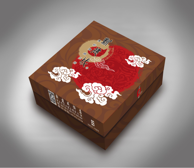 唐林廣告事業有限公司 - 淡水新建成餅店外盒設計