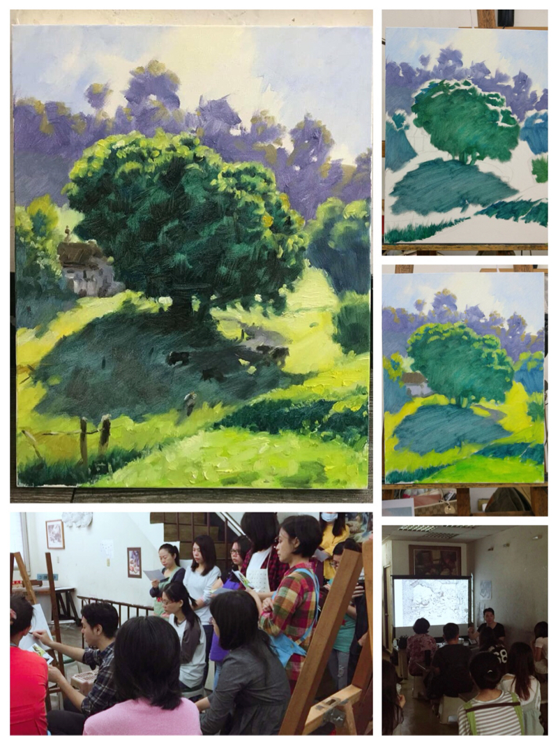 PS技畫空間186 - 油畫興趣班*