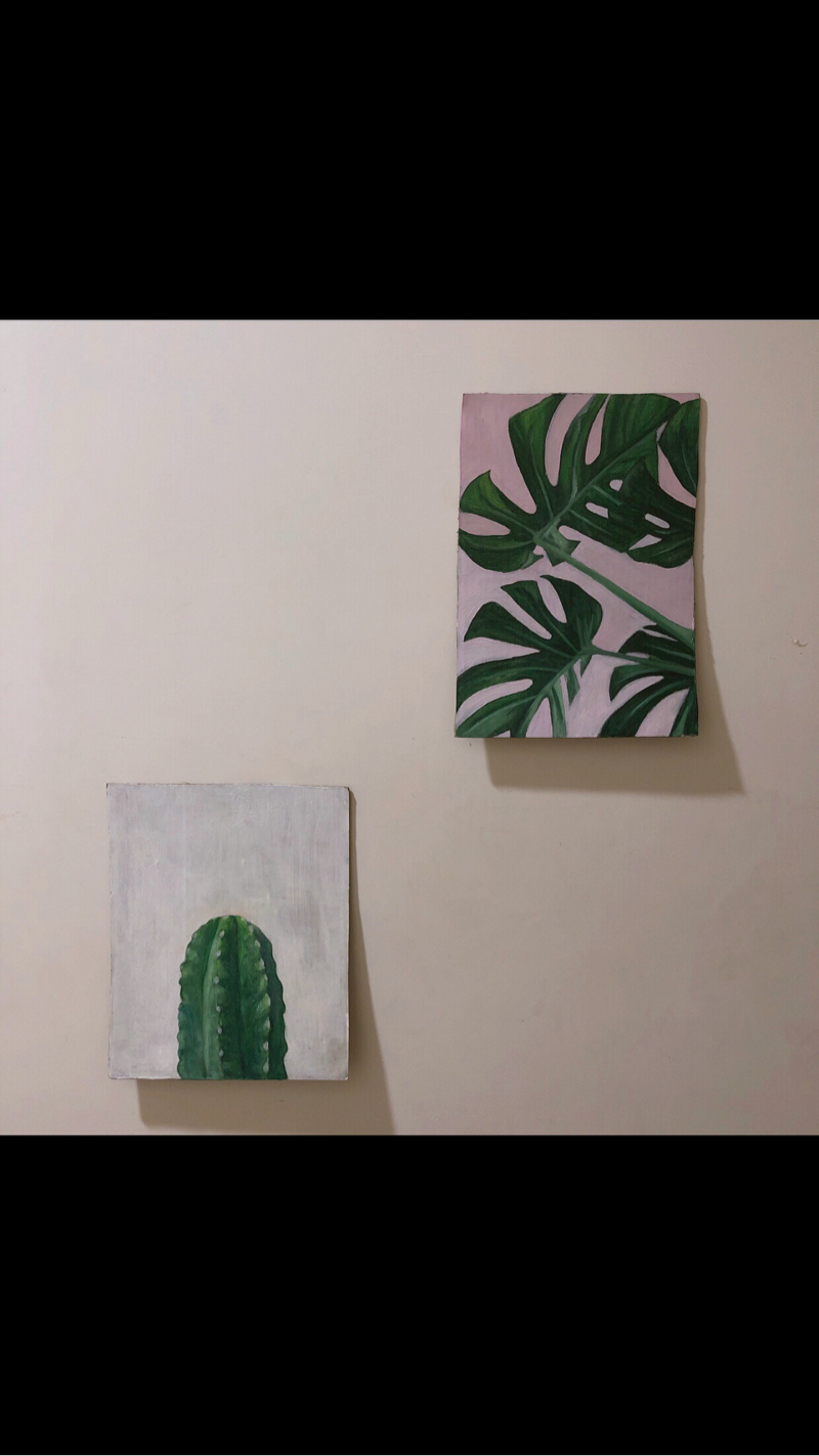 萱個人工作室 - 油畫技法植物?✨✨