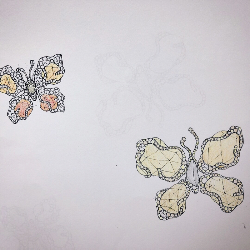 尙雋設計（CLAIRE) - 蝴蝶片片