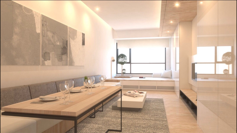 元一室內裝修工程有限公司 - 小坪數北歐風室內設計裝修