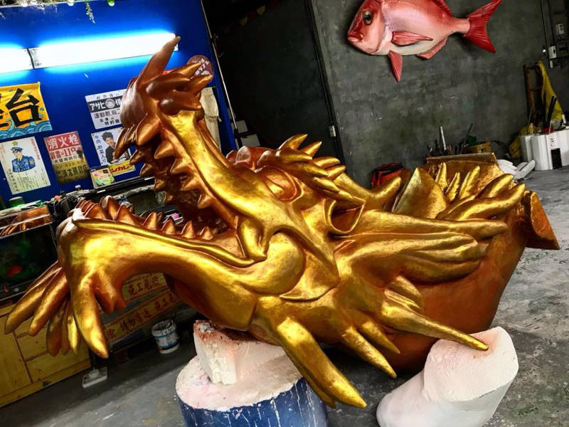 晶奇藝術行銷有限公司 - 龍頭寺麻辣火鍋玻璃纖維訂製