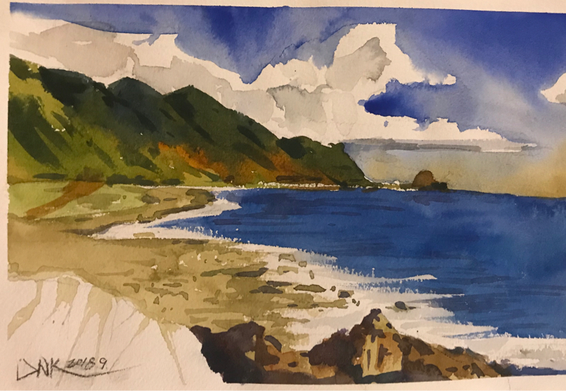 吳浩民 - 水彩風景寫生