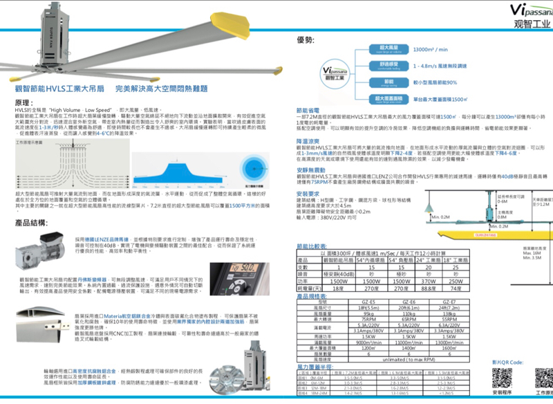 瑞泓科技 - 工業巨型吊扇型錄
