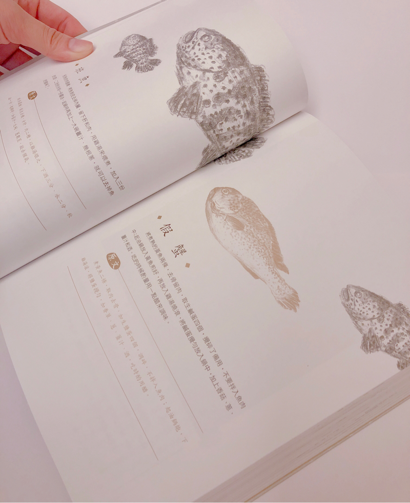 曹雲淇 - 《不負好食光》整本書的設計