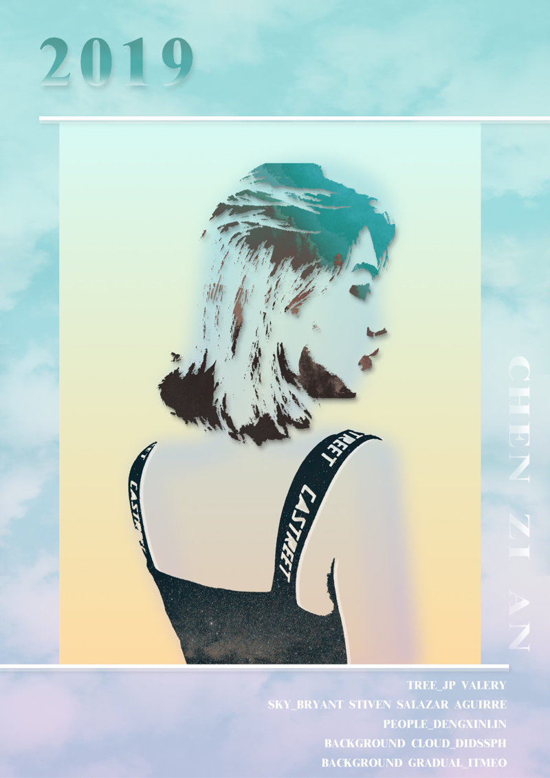 Nancy - 人物形象設計海報