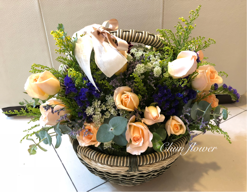 CHUN FIOWER - 客製化鮮花花籃