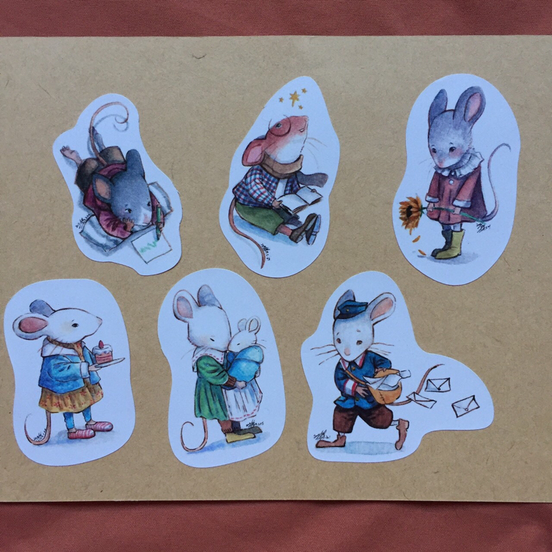 無暇設計 - 貼紙設計 後加工