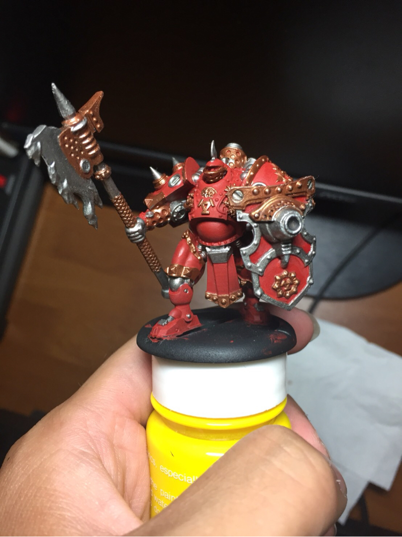 Tenth Sky 執行者 - 模型製作過程照片，包含修整、改造加工。上色完成。