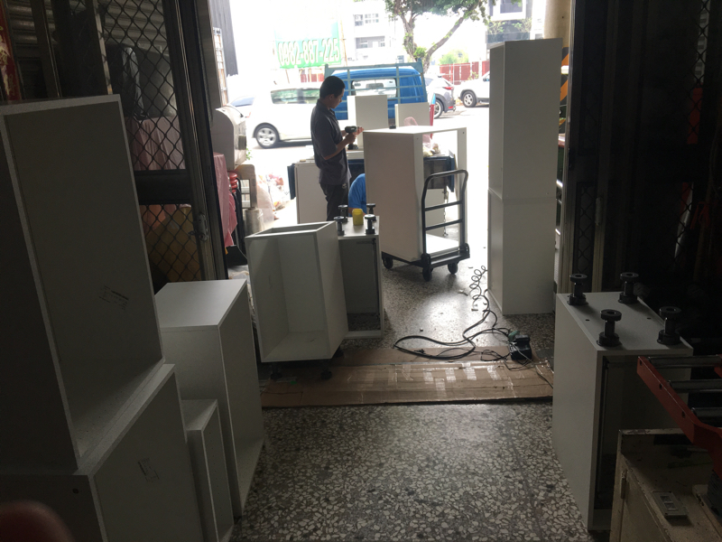 合一企業社 - 廚具設計、施工過程