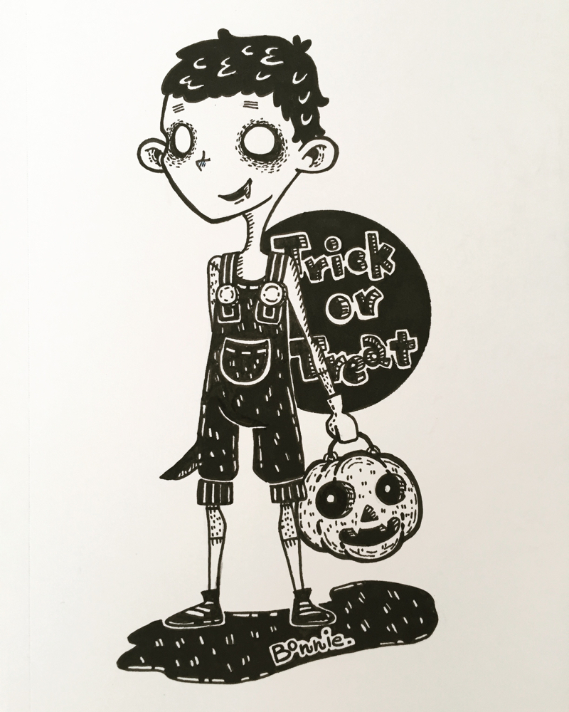 Bonnie - 萬聖節Q版自創角色