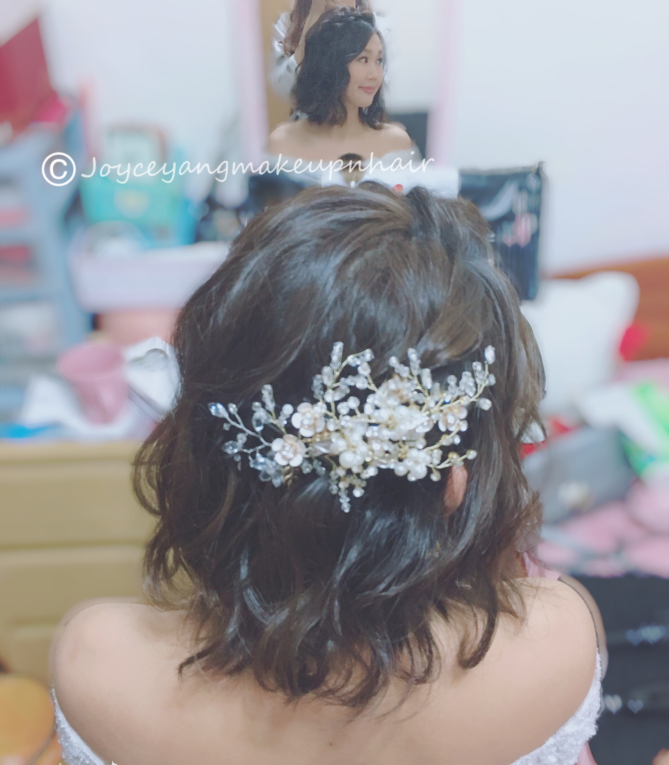 提供新娘妝容服務的專家Joyceyangmakeupnhair