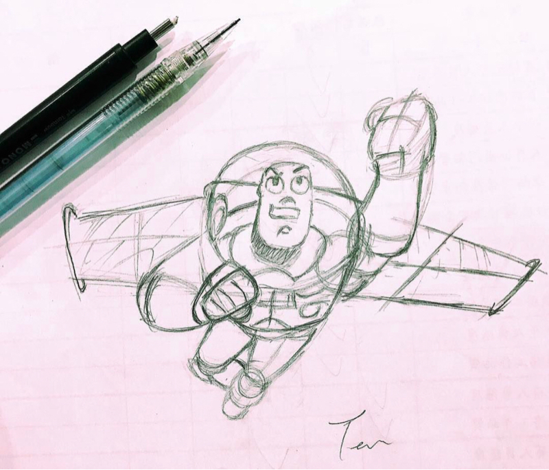 蕭如禪 - 只需要一隻自動鉛筆
一個擦布我給你一幅畫