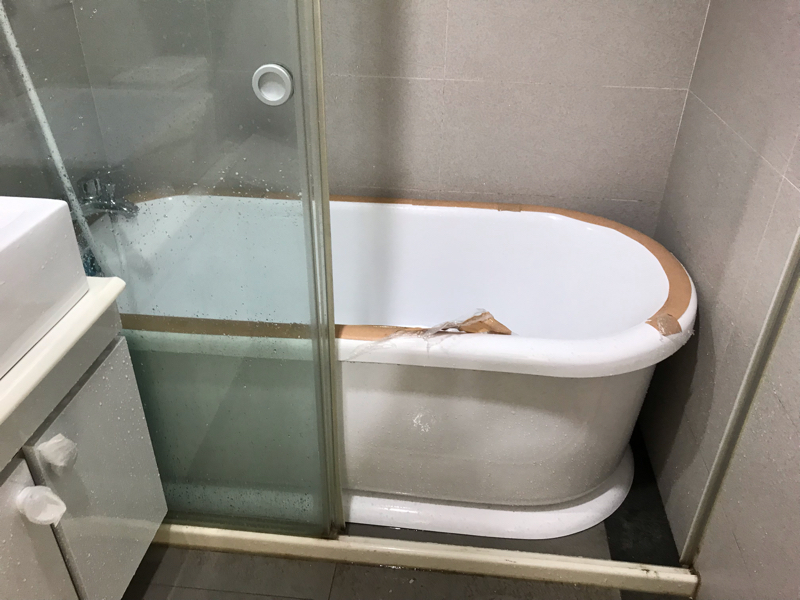 尊榮機電有限公司 - 獨立式浴缸安裝