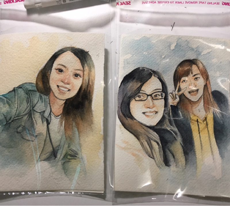 插畫 - 插畫人像