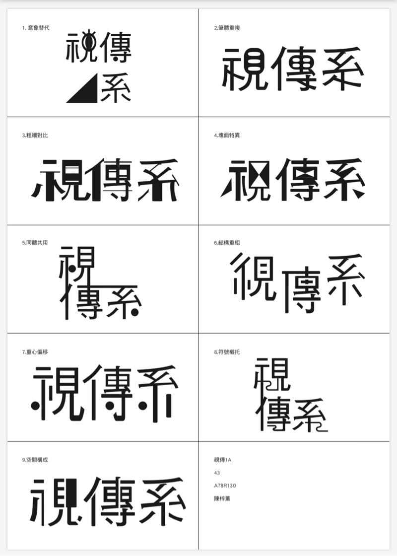 陳梓薰 - 字體設計