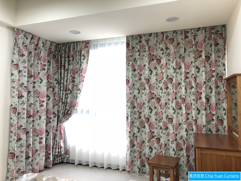 嘉源窗飾 - 窗簾安裝實例
