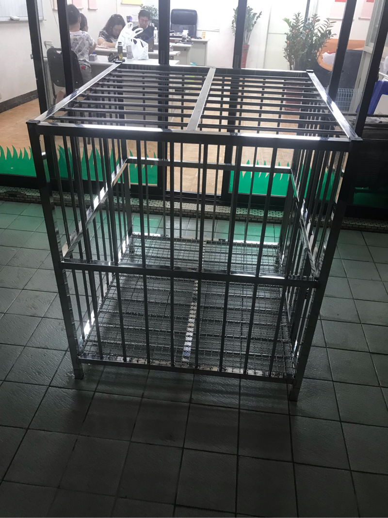 鴻華機械張先生 - 客製化白鐵狗籠100*100*90
全氬焊手工焊接