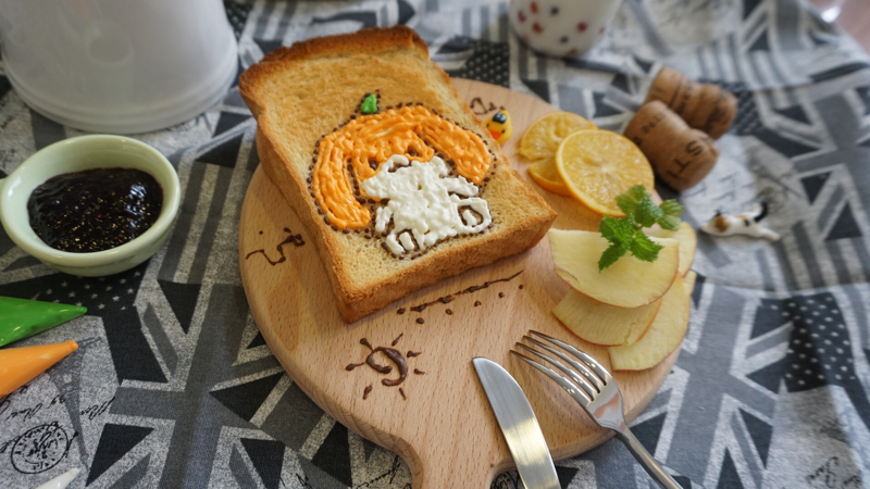 雷饗文化 - 形象甜點《兔星人Palo》茉莉手作吐司