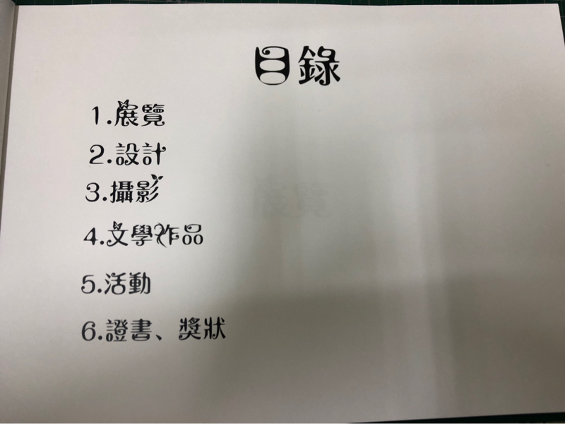 圓圓熊Art設計工作坊 - 目錄