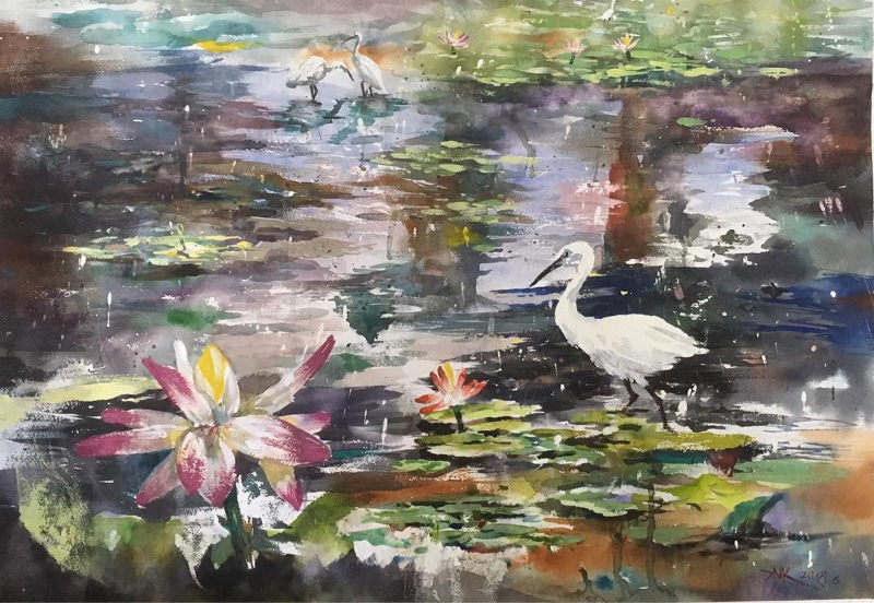 吳浩民 - 水彩創作