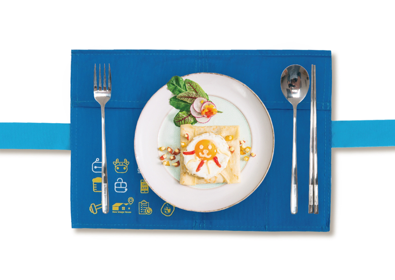 PING PING LIN - 環保兩用餐墊設計
