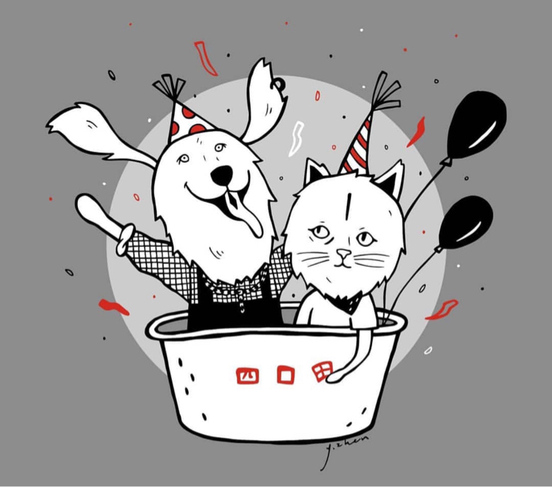 零聚設計工作室 - 手繪插畫