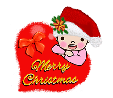 麗兒愛芊 - 粉萌球球(聖誕快樂)
讓可愛的粉萌球球小寶貝，為您傳達祝福的訊息吧！
https://store.line.me/stickershop/product/1807909/zh-Hant