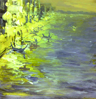 三顆石頭 - 義式餐廳壁畫