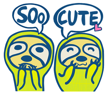 麗兒愛芊 - 我叫阿樹
生活節奏太快嗎? 偶爾也該放慢腳步, 學學樹懶， 慢活人生。
https://store.line.me/stickershop/product/1808097/zh-Hant