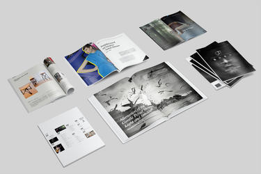 底醞敘事股份有限公司 - 可口雜誌 內頁編排
時間：2014
名稱：可口cacao 藝術雜誌 
作品簡述：可口雜誌 內頁排版設計