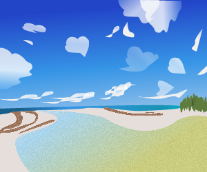 十具 - 就學期間製作教具書之內頁插圖-東沙環礁國家公園-使用工具:Illustrator