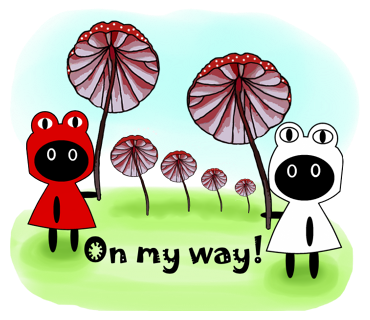 麗兒愛芊 - 一起一起
森林裡的小小住民，一起一起喜歡作伴看世界。當我們站在一起，世界就和我們一起微笑。
https://store.line.me/stickershop/product/1275900/zh-Hant