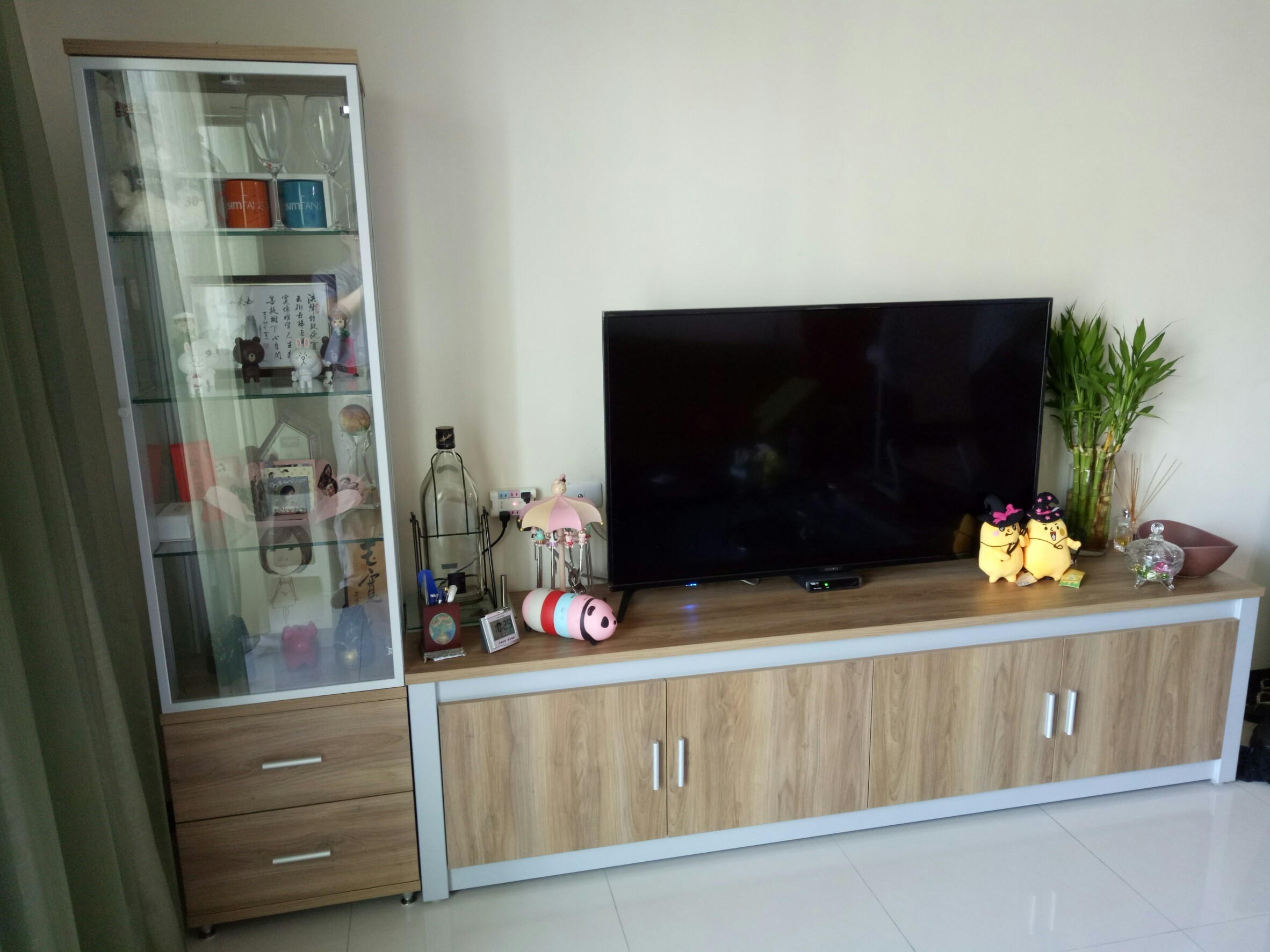 園毅有限公司 - 台中案場-客廳電視櫃 園毅有限公司 - 台中案場-客廳電視櫃