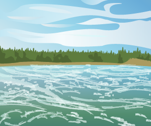 十具 - 就學期間製作教具書之內頁插圖-台江國家公園-使用工具:Illustrator