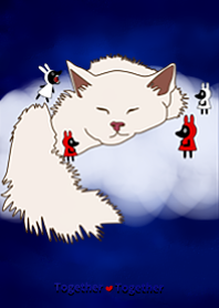 麗兒愛芊 - 一起一起(貓兒)
彼此相遇是一種緣分， 用心珍惜要一起幸福。 大千世界真愛每一天， 一起一起珍愛每一天。 當我們站在一起， 世界就和我們一起微笑。
https://store.line.me/themeshop/product/f3f34d88-74e7-440c-8648-386010985b83/zh-Hant