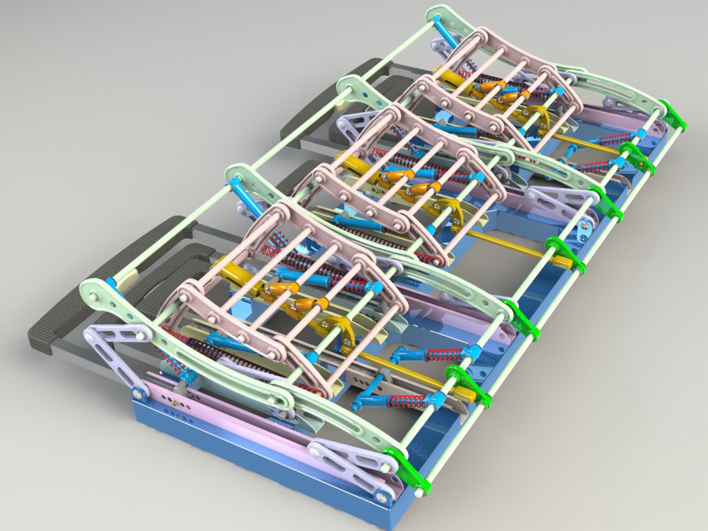 舜奕設計............ - 多向連動機構適用於室內輔助器材.